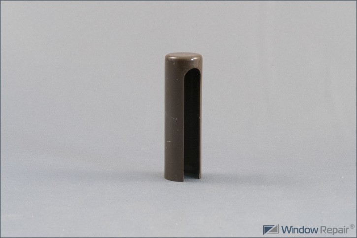 Aufsteckhülse &empty;=15mm schokobraun