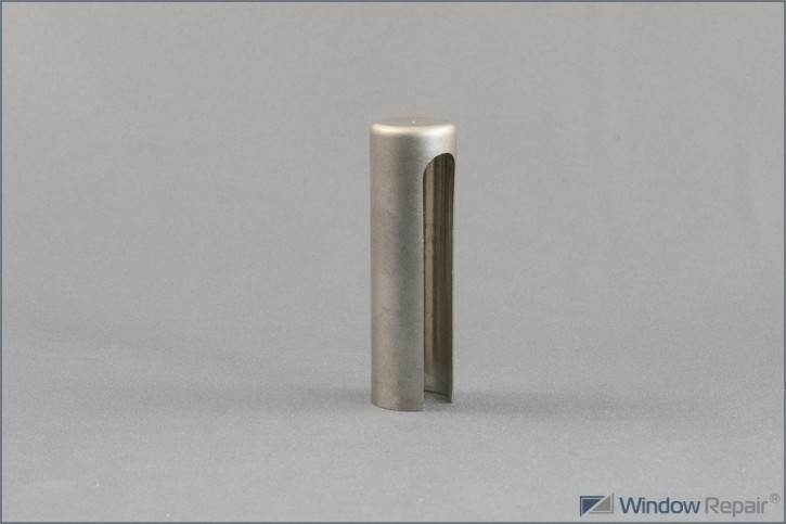 Aufsteckhülse &empty;=15mm stahl matt