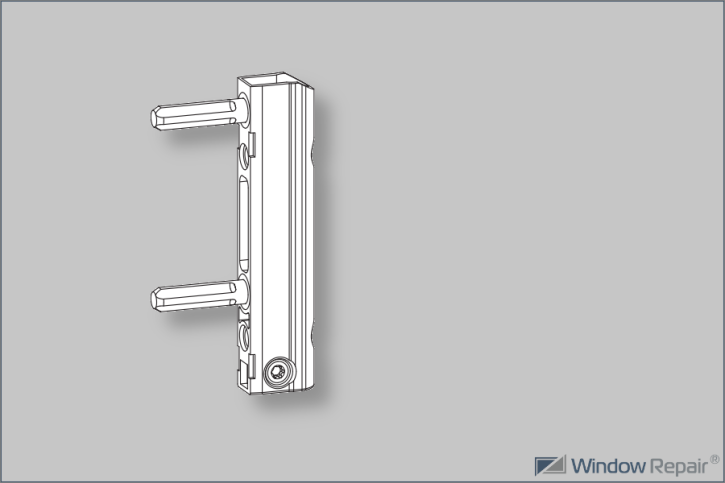 Eckband D 130kg mit Bohrzapfen 6x23