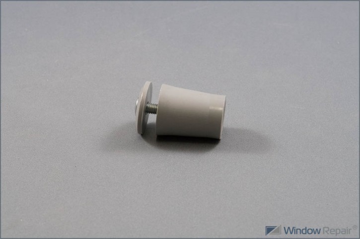 Stopper für Rollladen 28mm grau