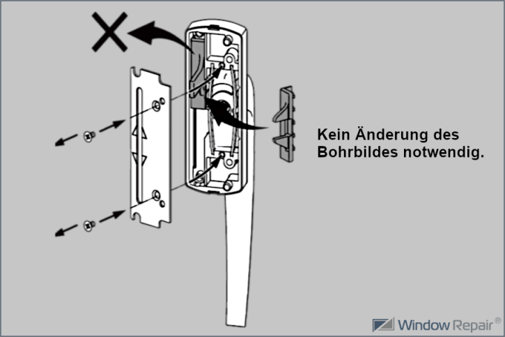 Mitnehmereinsatz AG A13 für HKS180-Griffe