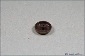 Kappen für Metallrahmendübel braun (VE=10 Stück)