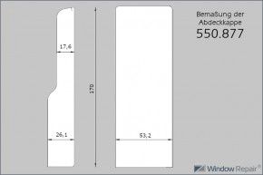 Laufwagenabdeckung HKS180 H/K