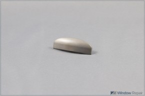 Wasserschlitzkappe S2 (auch für Schüco) graualuminium