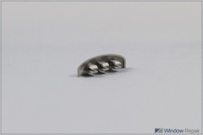 Wasserschlitzkappe S2 (auch für Schüco) graualuminium