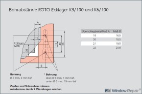 Ecklager K 100