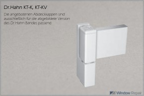 Bandkappe oben für Türband KT-K KT-KV
